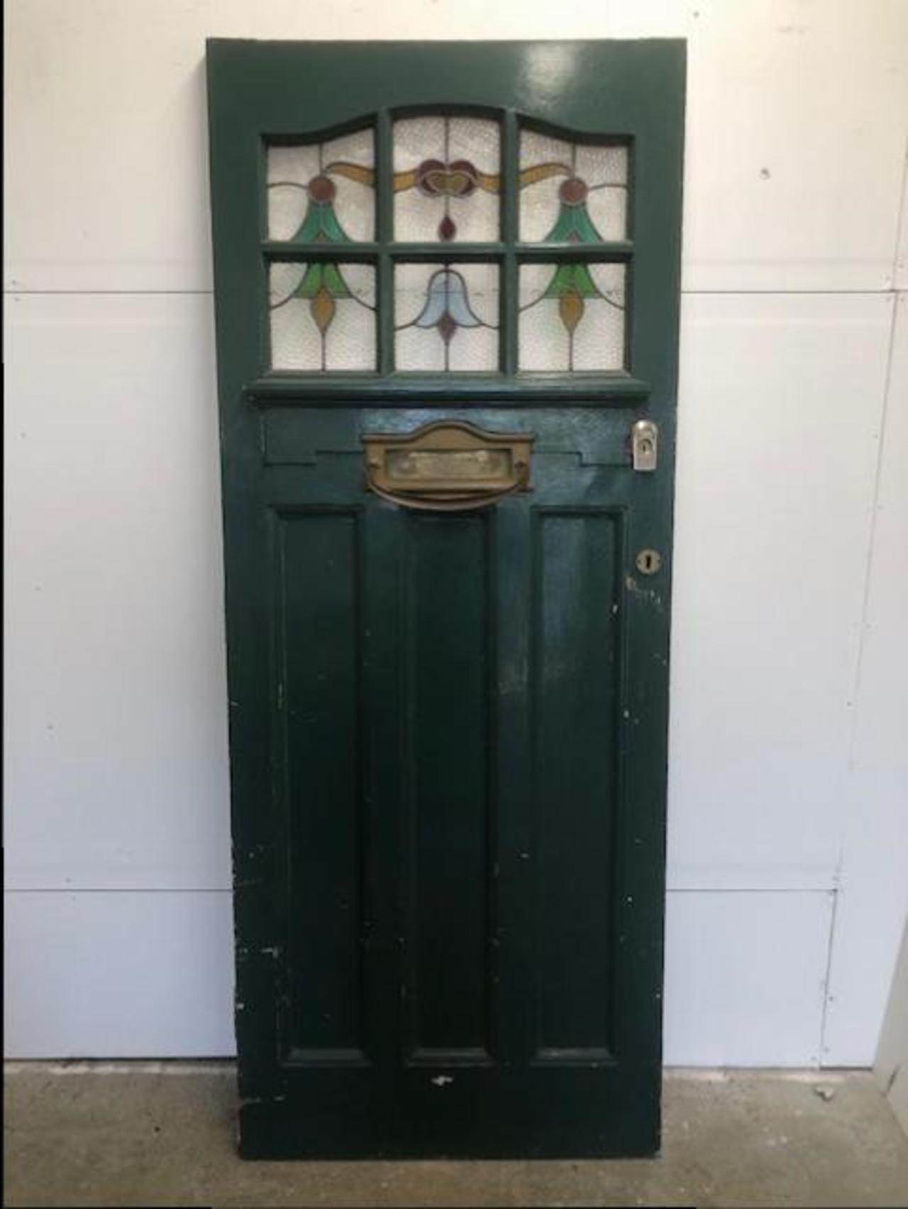 Lovely 1930s reclaimed front door FD209 Reclaimed Period Front Doors