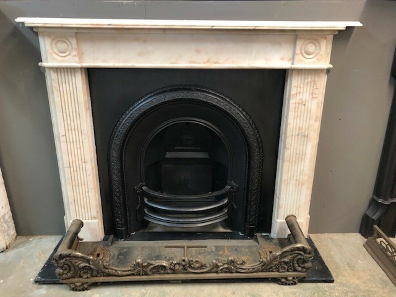 marble fire surround